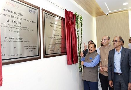 Dr. Jitendra Singh Opens Asia's First Health Research Pre-Clinical Network Facility